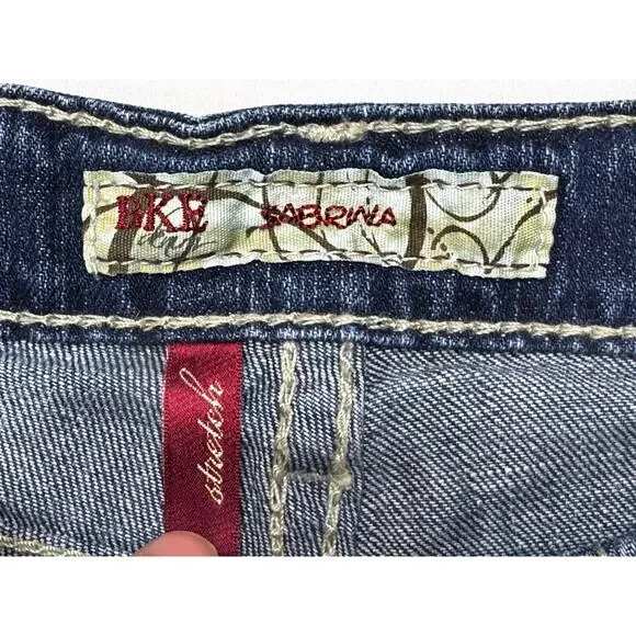 BKE Women's Blue Denim Shorts - Picture 4 of 6